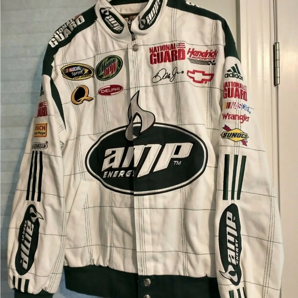 Dale Earnhardt Jr NASCAR Jacket Chase Authentics Drivers Line #88 Amp Energy
